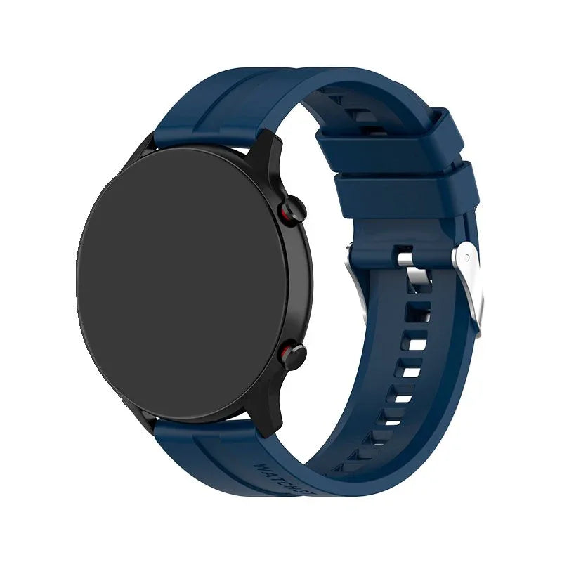 Correa Universal 22mm Amazfit GTR / Stratos / Huawei / Samsung / COOL Goma Azul - PixelPlaza