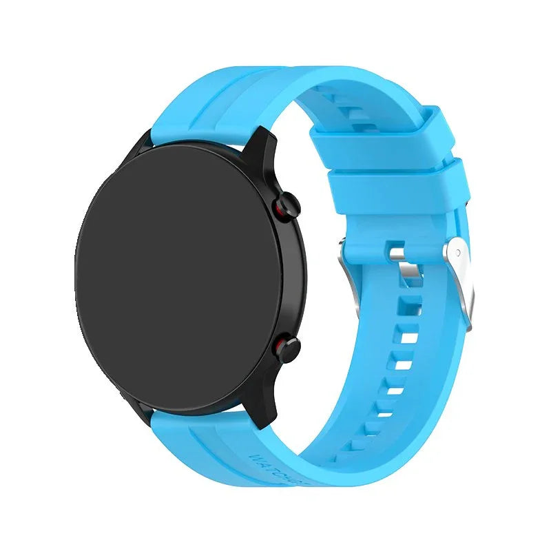 Correa Universal 22mm Amazfit GTR / Stratos / Huawei / Samsung / COOL Goma Celeste - PixelPlaza
