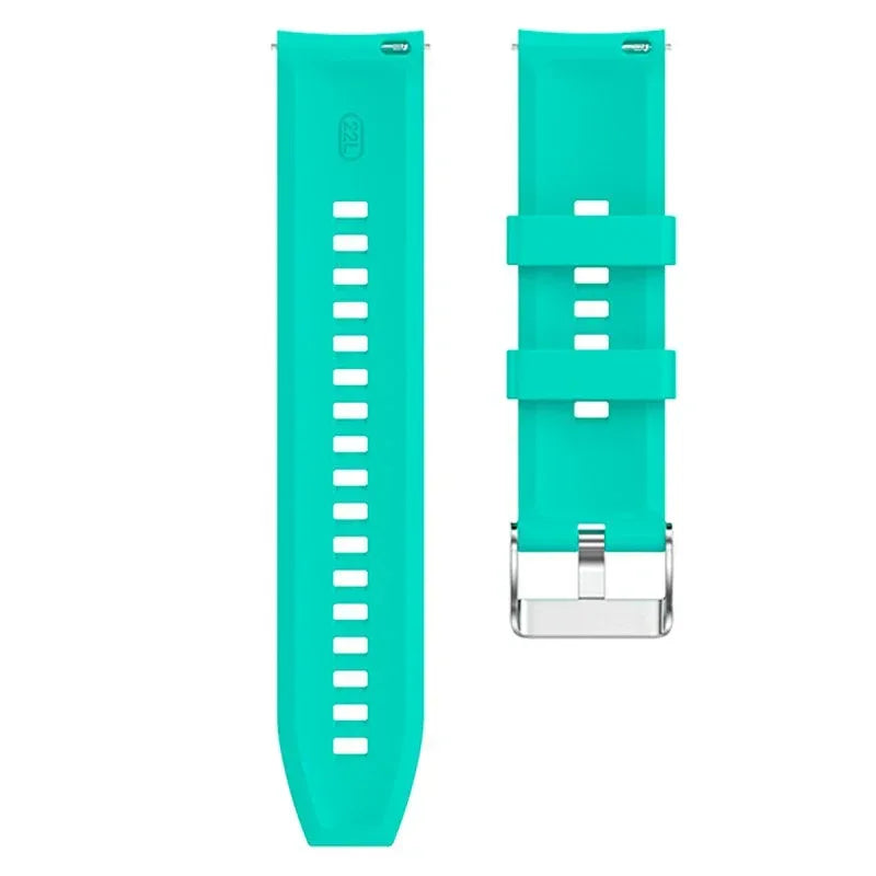 Correa Universal 22mm Amazfit GTR / Stratos / Huawei / Samsung / COOL Goma Mint - PixelPlaza