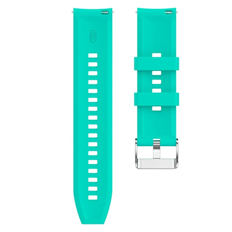 Correa Universal 22mm Amazfit GTR / Stratos / Huawei / Samsung / COOL Goma Mint - PixelPlaza