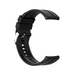 Correa Universal 22mm Amazfit GTR / Stratos / Huawei / Samsung / COOL Goma Negro - PixelPlaza