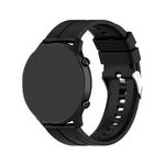 Correa Universal 22mm Amazfit GTR / Stratos / Huawei / Samsung / COOL Goma Negro - PixelPlaza