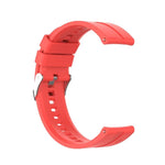 Correa Universal 22mm Amazfit GTR / Stratos / Huawei / Samsung / COOL Goma Rojo - PixelPlaza