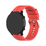 Correa Universal 22mm Amazfit GTR / Stratos / Huawei / Samsung / COOL Goma Rojo - PixelPlaza