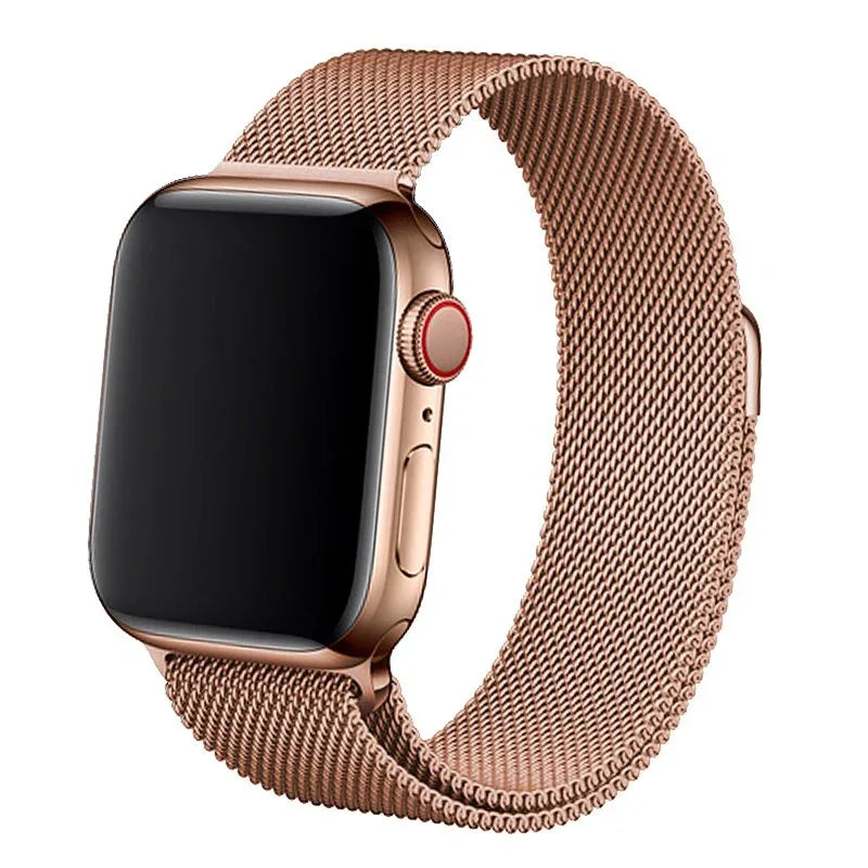 Correa Universal 22mm Amazfit GTR / Stratos / Huawei / Samsung / COOL Metal Rose Gold - PixelPlaza