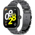 Correa Metal Eslabones Xiaomi Mi Smart Band 9 Pro Band 8 Pro Redmi Watch 4 Redmi Watch 5 Redmi Watch 6 Xiaomi Smart Band 10 Pro Negro #negro