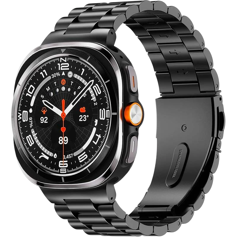 Correa Metal Eslabones Samsung Galaxy Watch Ultra Ultra 2 Negro #negro