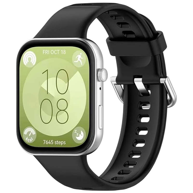 Correa de silicona Huawei Watch Fit 3 Negro #negro