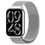 Correa Milanesa Magnética Xiaomi Mi Smart Band 9 Pro Band 8 Pro Redmi Watch 4 Redmi Watch 5 Redmi Watch 6 Xiaomi Smart Band 10 Pro Plata #plata