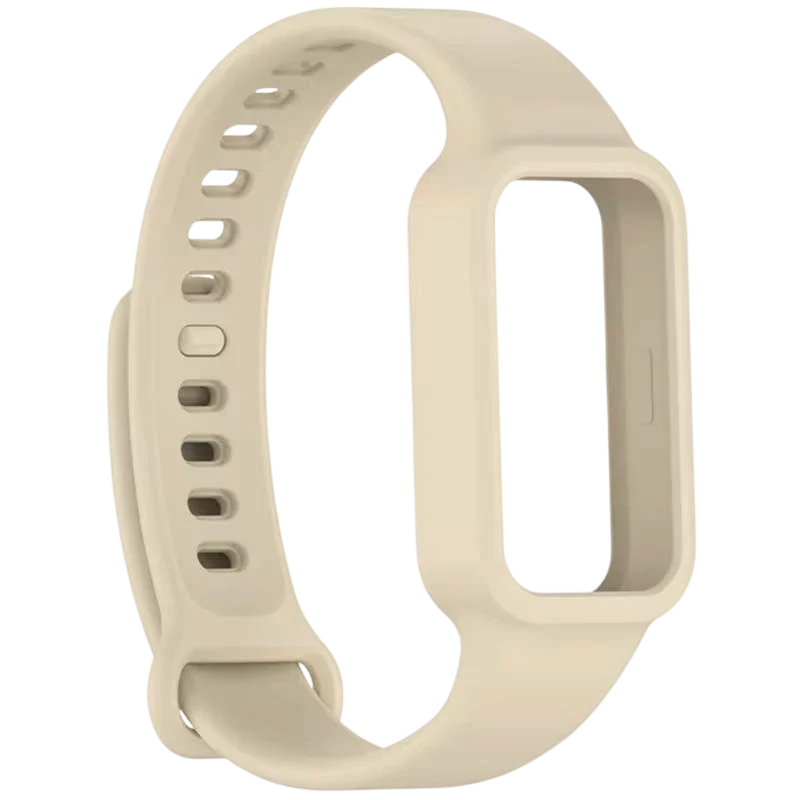 Correa de silicona Xiaomi Mi Smart Band 9 Active Redmi Smart Band 3 Marfil #marfil