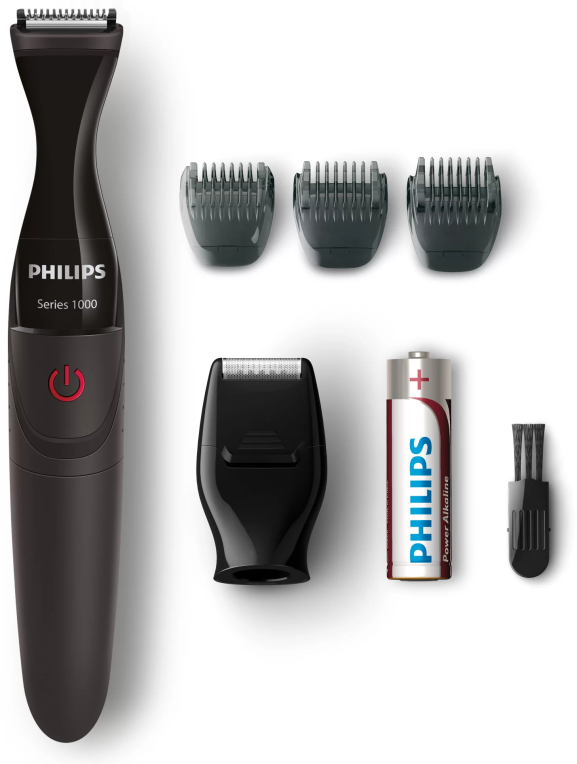 Philips MULTIGROOM Series 1000 MG1100/16 Perfilador de barba potente y preciso