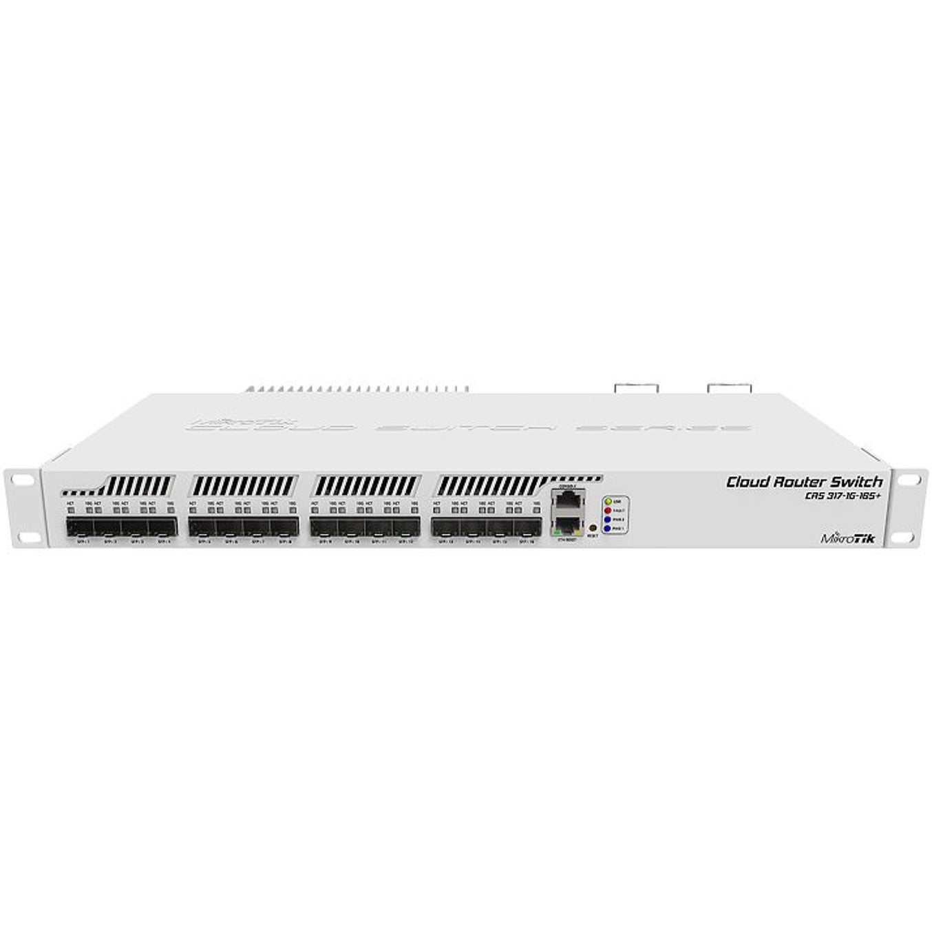 Switch microtik crs317 - 1g - 16s+rm 16 puertos · 10 - 100 - 1000mbps · RJ45
