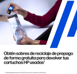 HP Cartucho de tinta Original 912XL cian de alta capacidad