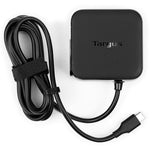 Cargador adaptador universal Targus 45w tipo c negro