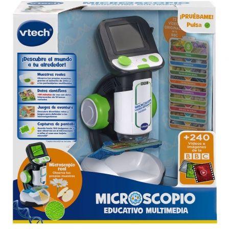Microscopio Educativo Multimedia VTech/ Pantalla HD - PixelPlaza