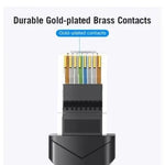 Cable de Red RJ45 UTP Vention IBEBU Cat.6/ 35m/ Negro - PixelPlaza