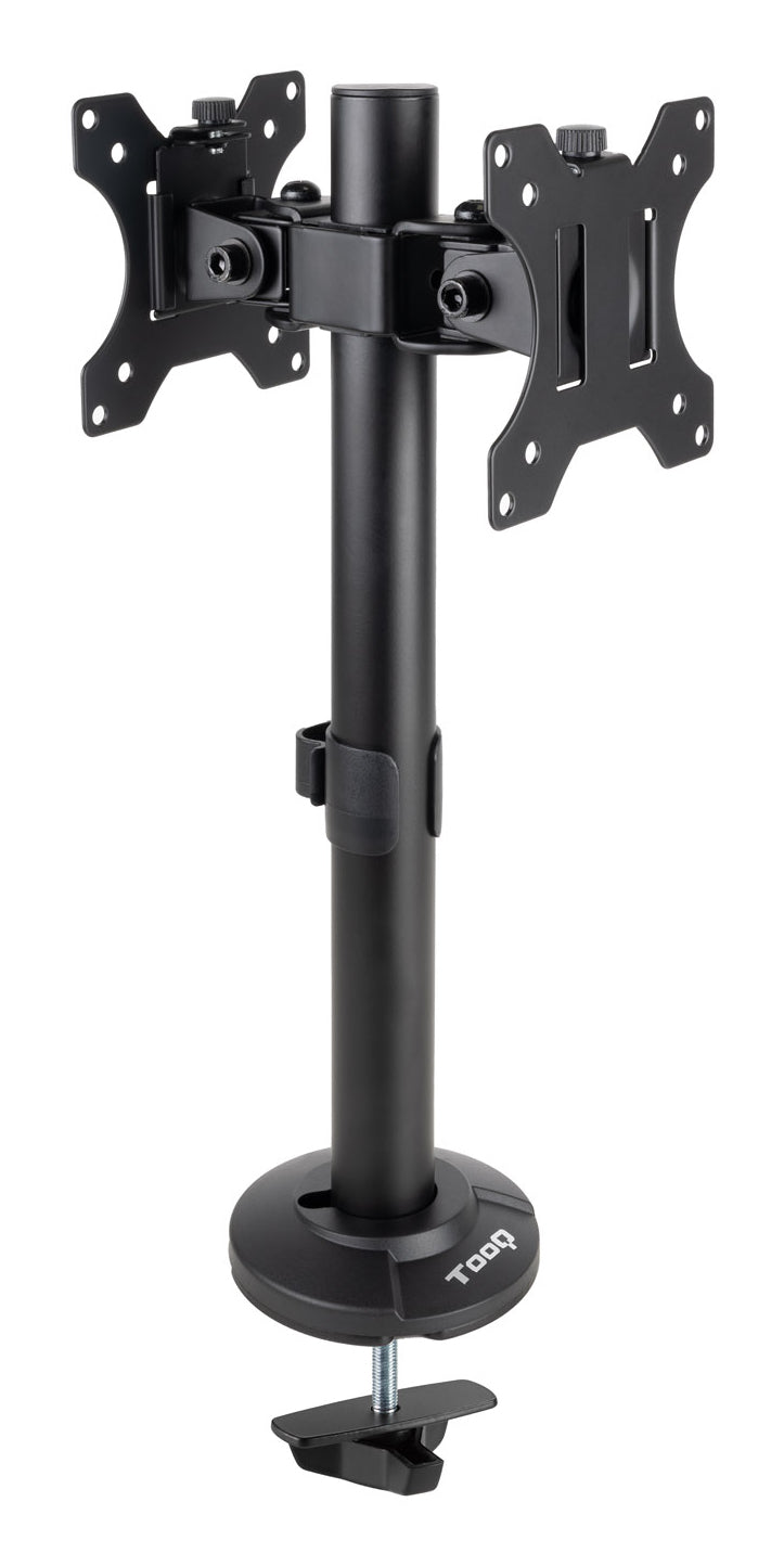 Soporte mesa Tooq db1132tn - b vesa 2 brazos hasta 32 pulgadas 100x100mm max 8kg - brazo