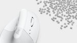 Mouse ratón vertical Logitech lift 6 botones 4000 dpi wireless inalámbrico blanco crudo