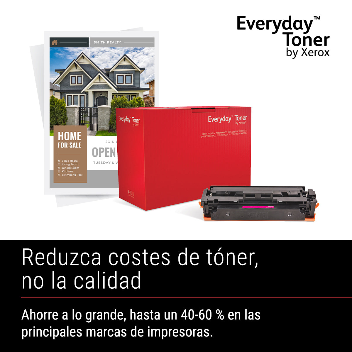 Toner Xerox everyday compatible con tn245y tn225y amarillo