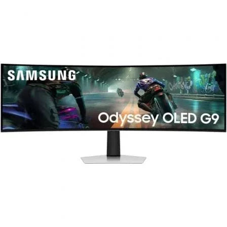 Monitor Ultraparonamico Curvo Gaming Samsung Odyssey OLED G9 G91SD S49DG910SU 49"/ Dual QHD/ Multimedia/ 0.03ms/ 144Hz/ OLED/ Regulable en altura - PixelPlaza