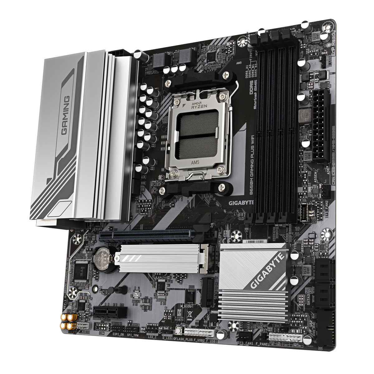 Placa base Gigabyte b650m gaming plus WiFi am5 4xddr5