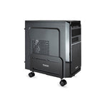 Soporte para cpu de suelo con ruedas TooQ umcs0004 - b negro