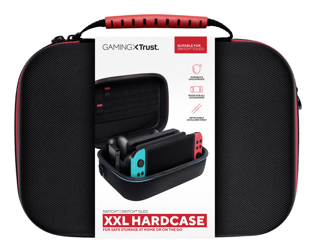 Funda Rígida Trust Gaming GTX 1247 para Nintendo Switch/ Negra