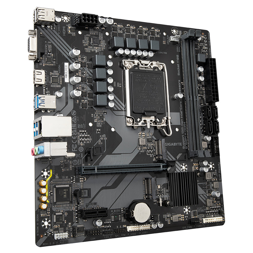 Placa base Gigabyte b760m h 1700