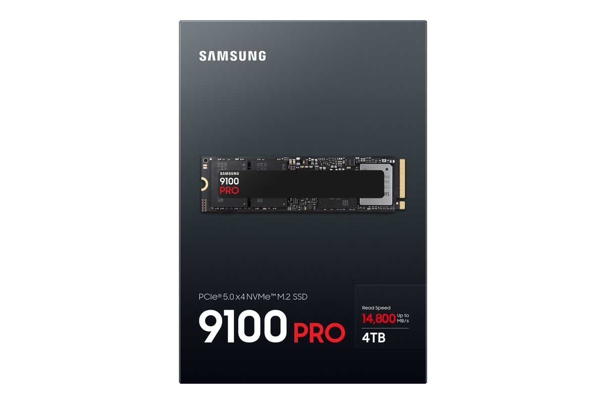 Disco duro interno solido SSD Samsung 9100 pro mz - vap4t0bw 4TB M.2 NVMe PCIe 5