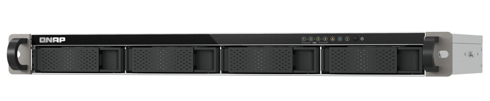 Servidor nas Qnap ts - 433eu 4 bahias 1u rack 4GB gigabit ethernet