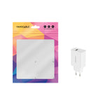Cargador de Pared Nanocable 10.10.2003/ 1xUSB/ 10W/ Blanco