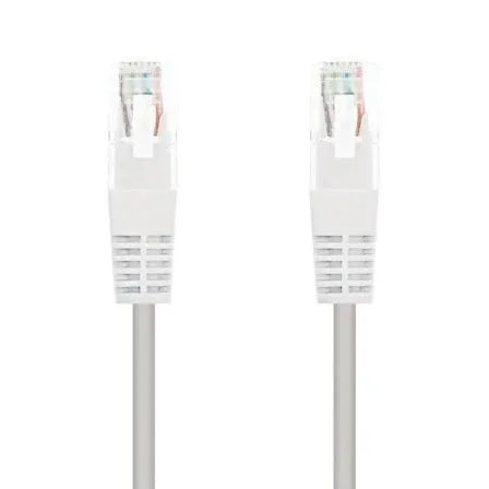 Cable de Red RJ45 UTP Nanocable 10.20.0105-W Cat.5e/ 5m/ Blanco - PixelPlaza