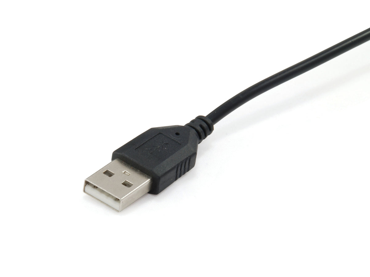 Auricular Equip USB + micrófono flexible control de volumen negro
