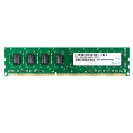 Memoria RAM Apacer 8GB/ DDR3/ 1600MHz/ 1.5V/ CL11/ DIMM - PixelPlaza