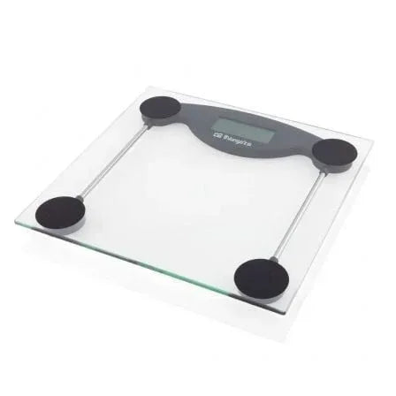 Báscula de Baño Orbegozo PB-2211/ Hasta 150kg/ Cristal - PixelPlaza
