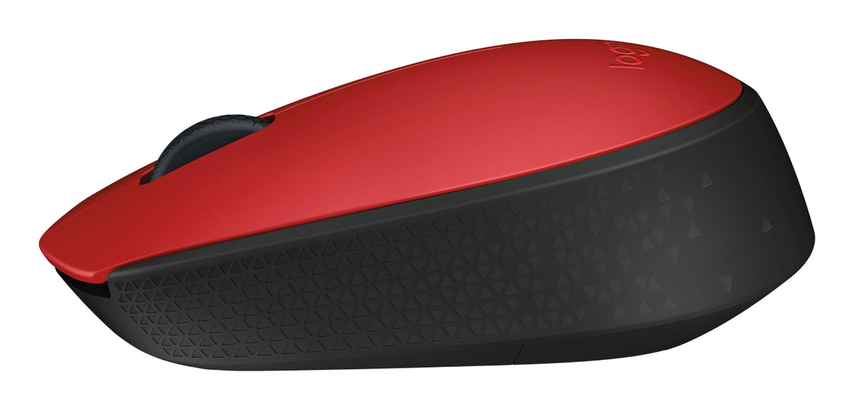 Ratón Inalámbrico Logitech M171/ Hasta 1000 DPI/ Rojo