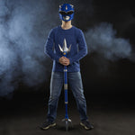 Replica Hasbro escala 1:1 blue ranger lanza de poder deluxe power rangers lightning collection