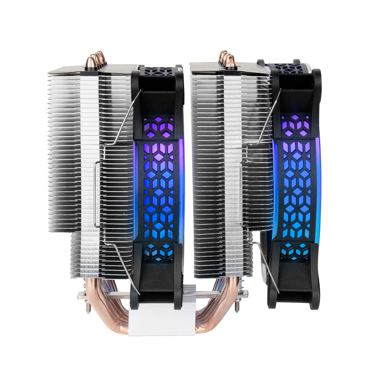 Ventilador disipador cpu mars gaming mcpu - xt 120mm argb negro
