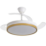 Ventilador de Techo Daewoo con aspas retráctiles DW5010/ 30W/ 3 Aspas/ 6 Velocidades