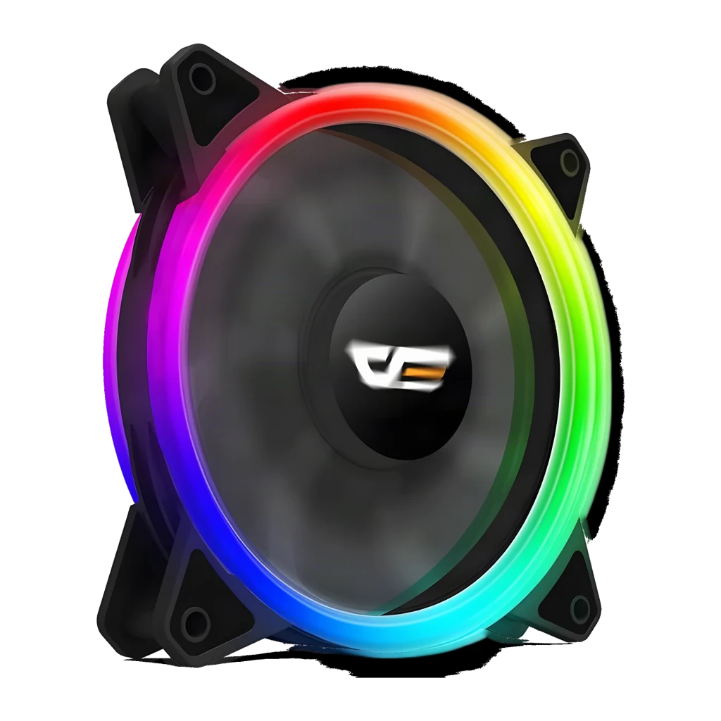 Ventilador para caja darkFlash DR12 Pro ARGB 120mm 16 dB 38 CFM Negro