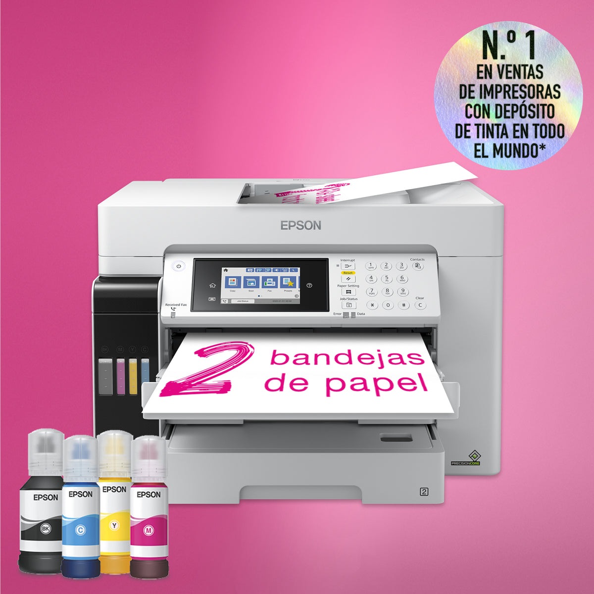 Multifunción inyección Epson ecotank pro et - 16685 color duplex