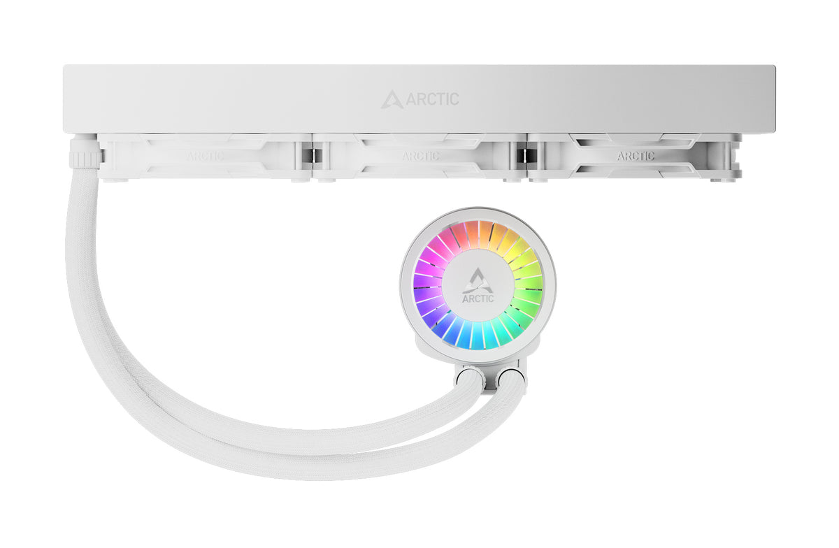 Sistema de Refrigeración Líquida Arctic Liquid Freezer III Pro 360 A-RGB/ Blanco