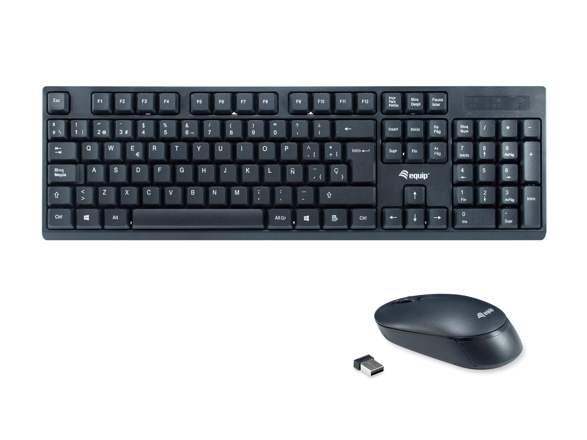 Teclado + raton Equip life wireless combo