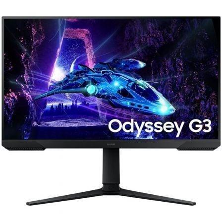 Monitor Gaming Samsung Odyssey G3 S27DG300EU/ 27"/ Full HD/ 1ms/ 180Hz/ VA/ Regulable en altura/ Negro - PixelPlaza
