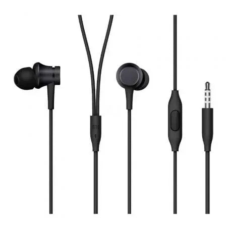Auriculares Intrauditivos Xiaomi Mi In Ear Basic/ con Micrófono/ Jack 3.5/ Negros - PixelPlaza