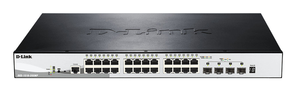 Switch d - link dgs - 1510 - 28xmp - e 28 puertos