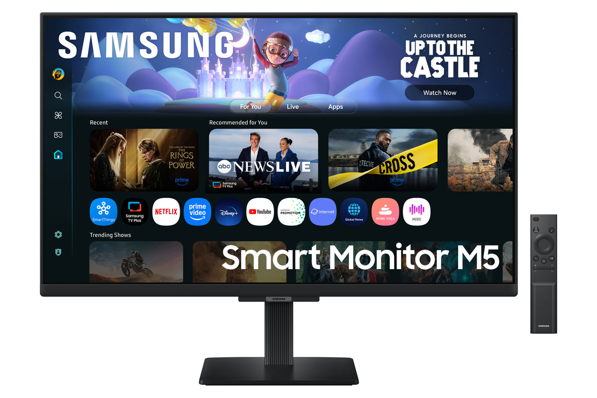 Smart Monitor Samsung M5 S27FM500EU 27"/ Full HD/ Multimedia/ Smart TV/ Negro
