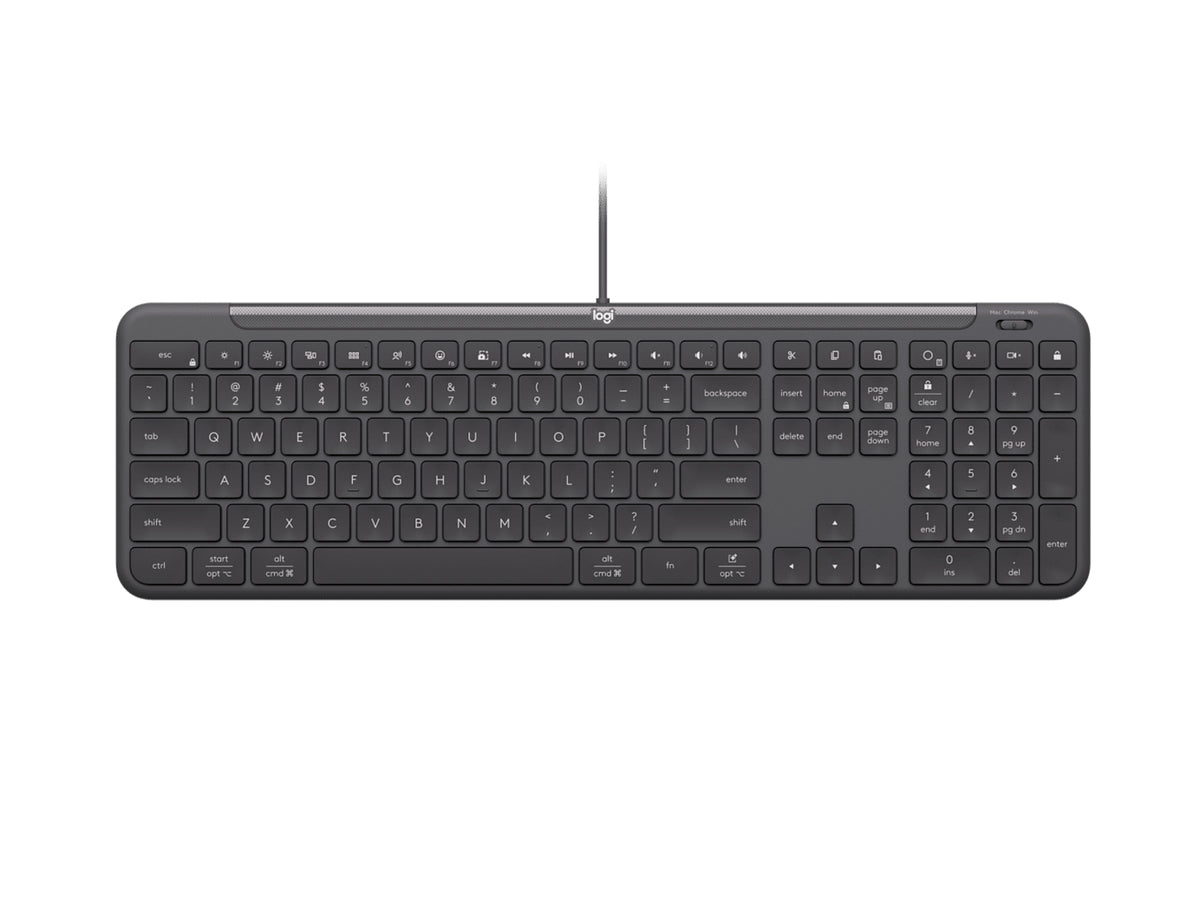 Teclado Logitech signature slim k620 gris