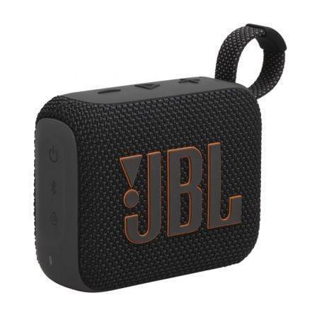 Altavoz con Bluetooth JBL GO 4/ 4.2W/ 1.0/ Negro - PixelPlaza