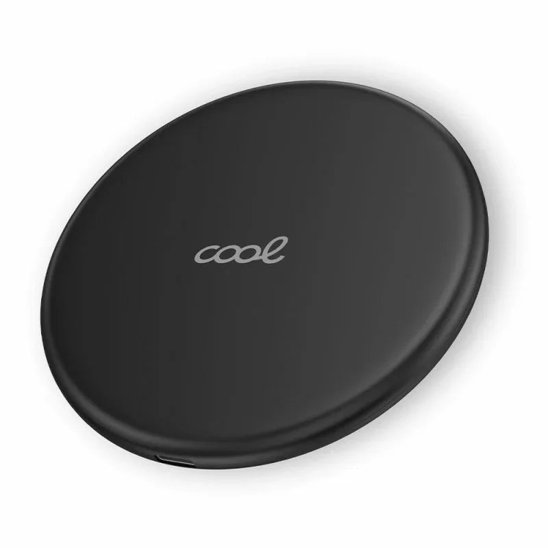 Dock Base Cargador Smartphones Inalámbrico Qi Universal COOL Negro - PixelPlaza